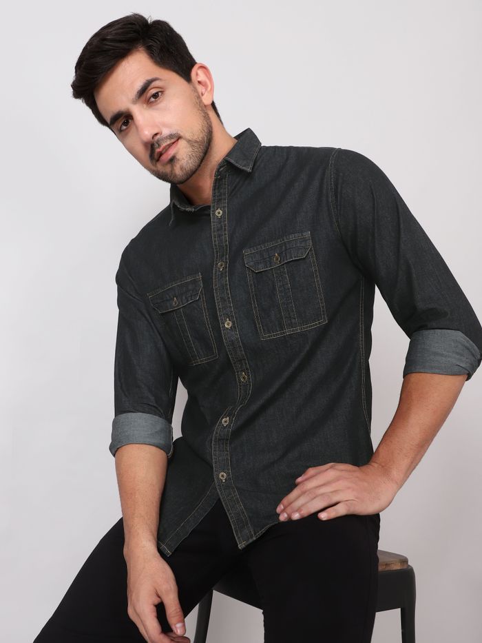 denim mens tshirt